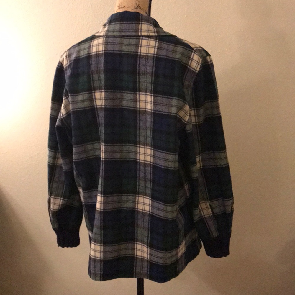 Vintage Pendleton Sweater Jacket Wool - image 6